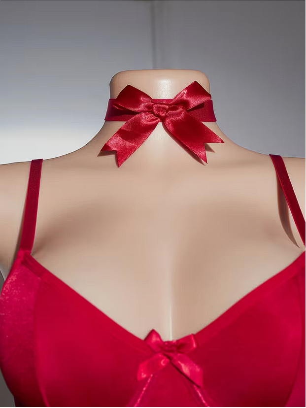 Body Rojo Pasión — Corsé & Encaje